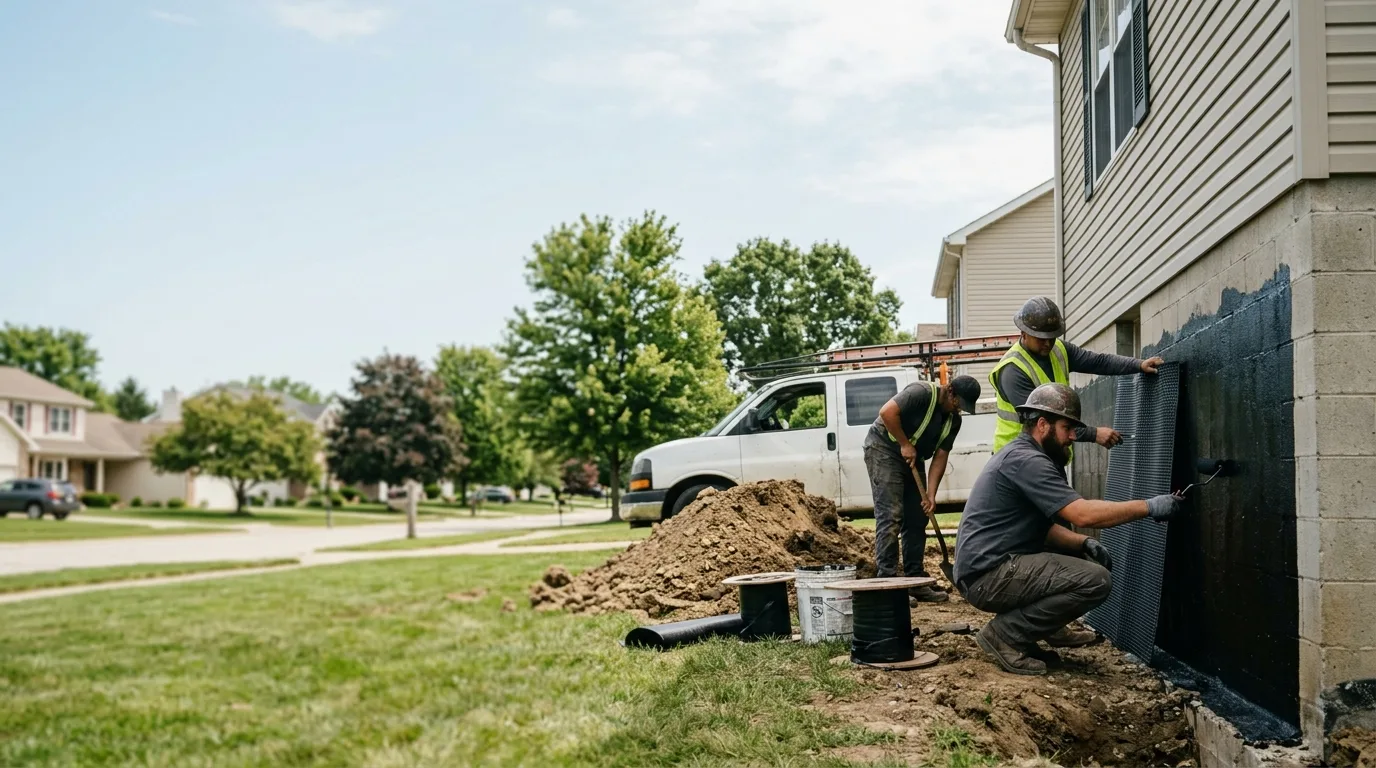 Basement Waterproofing in Mcconnell, IL near me
